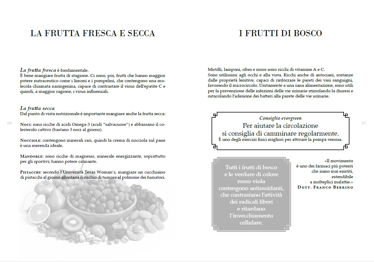 PER SEMPRE GIOVANI. Piccolo vademecum della salute e del buonumore - immagine 3