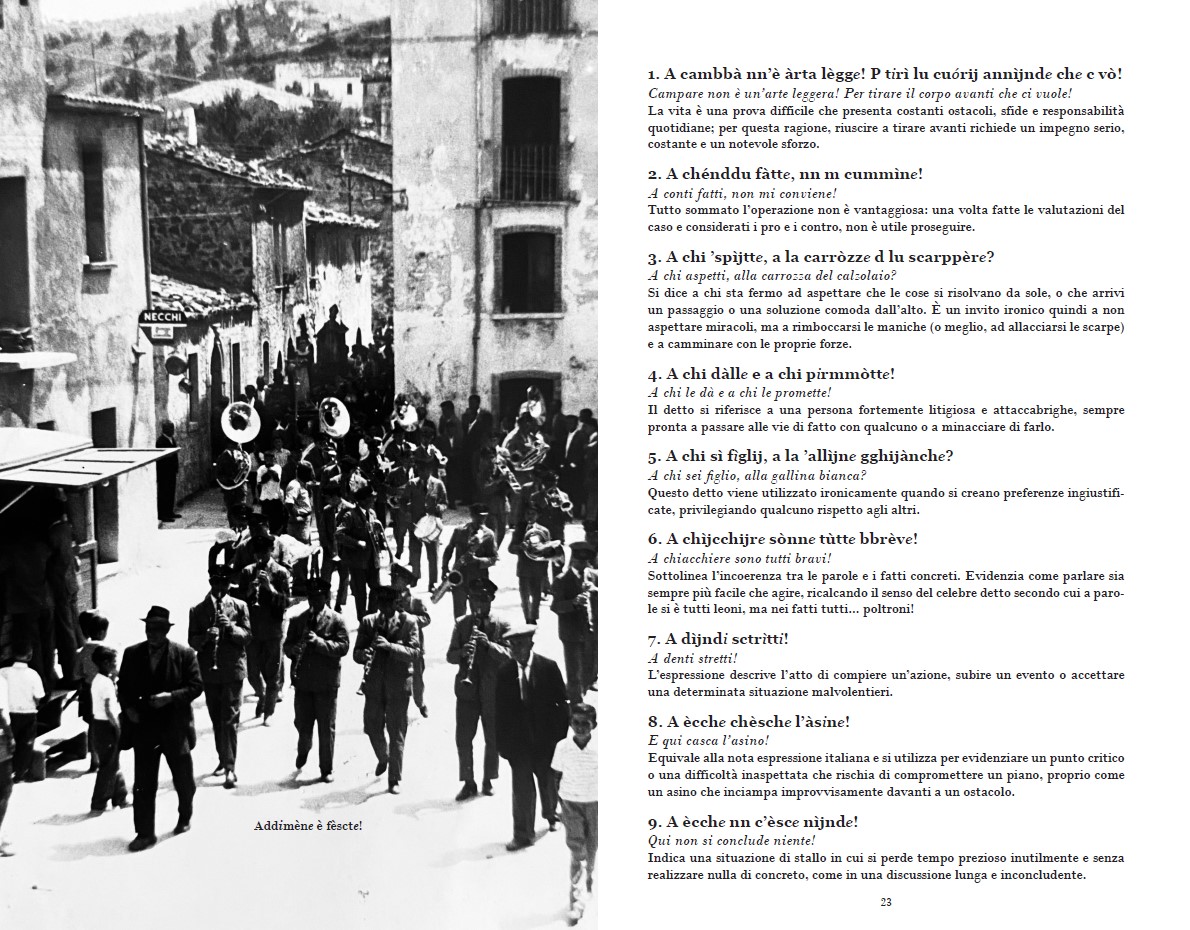 P Z'ARICURDÀ. Il dialetto di Roccavivara | Vol. 1 - I DETTI - immagine 3