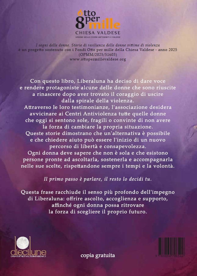 I SOGNI DELLE DONNE. Storie di resilienza delle donne vittime di violenza - immagine 2